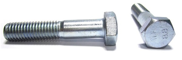 Болт оцинкованый кл пр 8.8 ГОСТ 7805-70 16х80