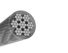 Тросы средней жесткости в ПВХ оплетке, плетение 7Х7 ART 814593 1