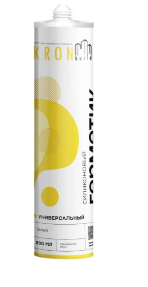 Герметик универсальный KRONbuild (бесцветный) 80 мл