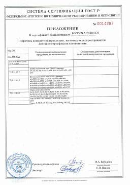 Сертификат на Низкие гайки DIN 936, 439 (М5-М8) 5