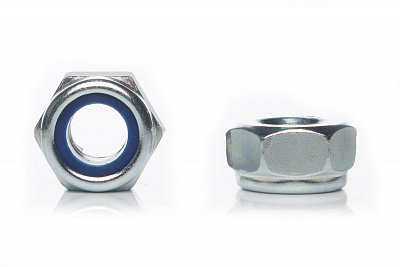 Гайки с контрящим (стопорным) кольцом DIN 985 (М16-М20)