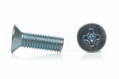 Винт с потайной головкой DIN 965
